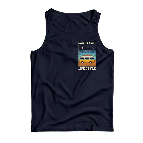 East Coast Lifestyle Surf Van Tank Top