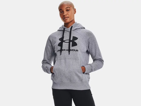 Women's Under Armour Rival Fleece Logo Hoodie (Size XL Only)